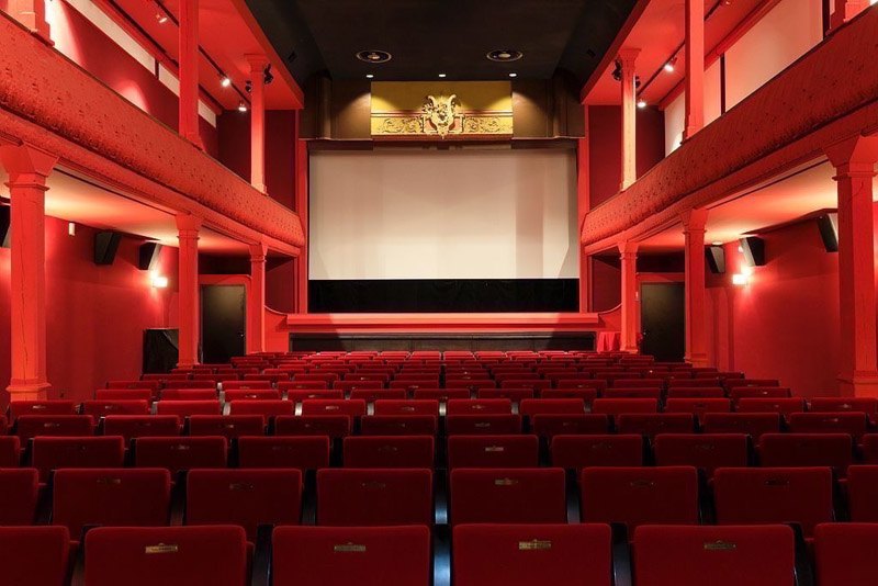 France, Bouches du Rhone (13), La Ciotat, boulevard Clemenceau, Cinema Eden Theatre